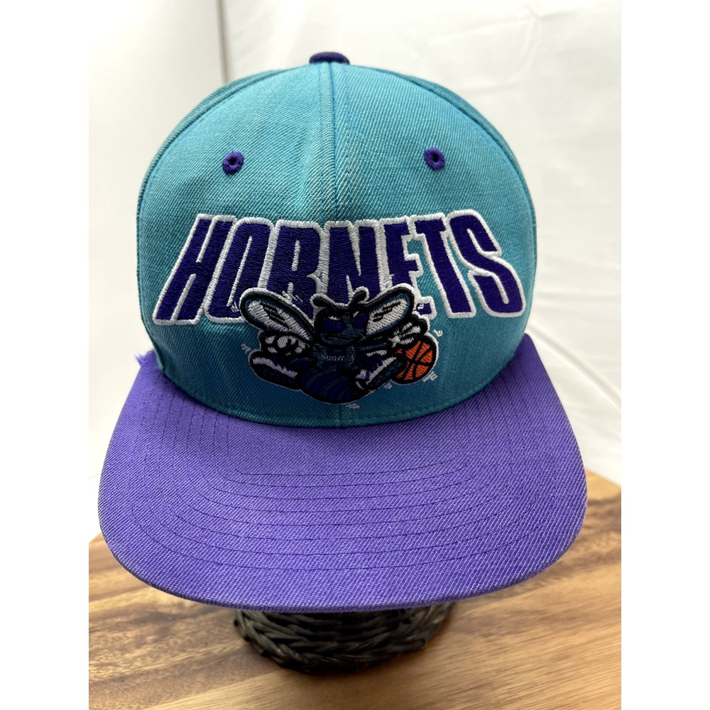 Charlotte Hornets Hat Cap Mitchell & Ness Hardwood Classic Snapback